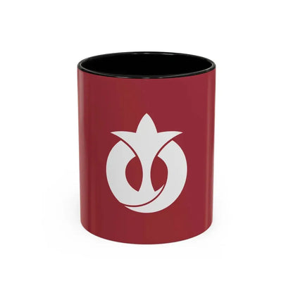 Flag of Aichi Prefecture Japan - Accent Coffee Mug 11oz Black - Go Mug Yourself