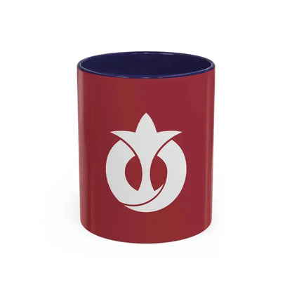 Flag of Aichi Prefecture Japan - Accent Coffee Mug 11oz Navy - Go Mug Yourself