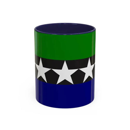 Flag of Aimeliik Palau - Accent Coffee Mug 11oz Navy - Go Mug Yourself