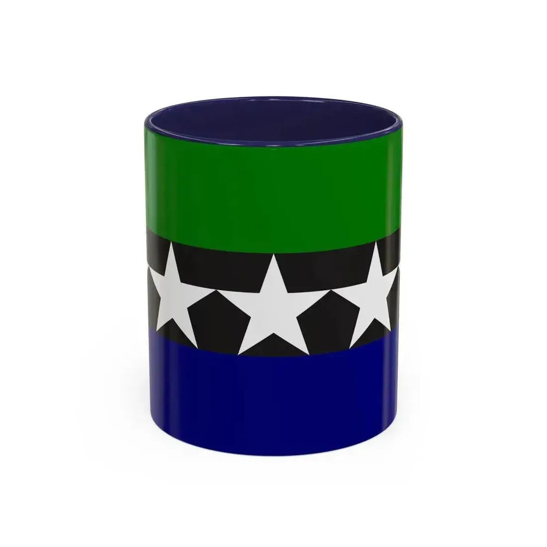 Flag of Aimeliik Palau - Accent Coffee Mug 11oz Navy - Go Mug Yourself