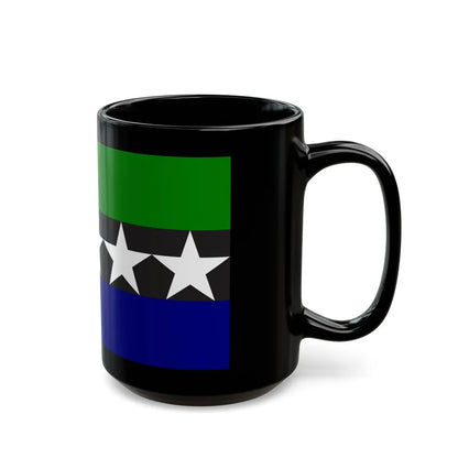 Flag of Aimeliik Palau - Black Coffee Mug-Go Mug Yourself