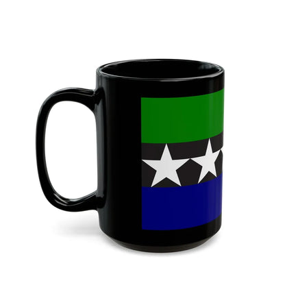 Flag of Aimeliik Palau - Black Coffee Mug-Go Mug Yourself