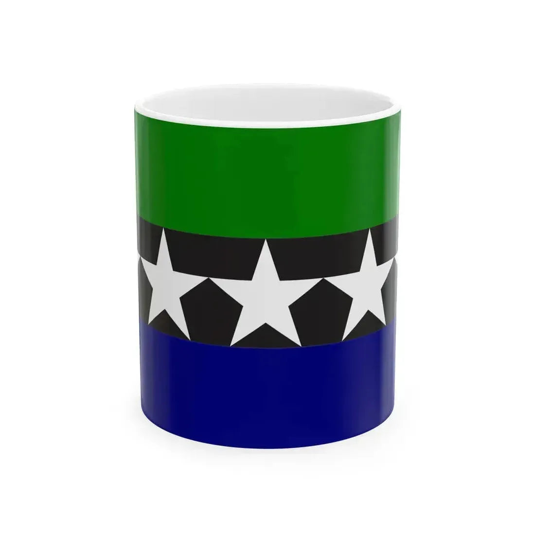 Flag of Aimeliik Palau - White Coffee Mug 11oz - Go Mug Yourself