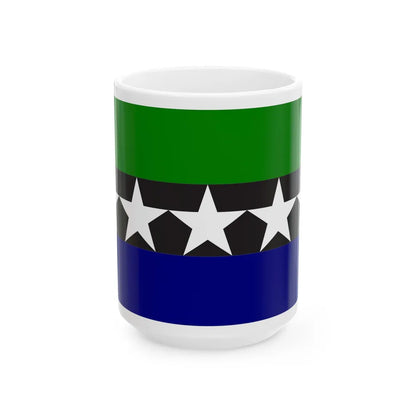 Flag of Aimeliik Palau - White Coffee Mug-15oz-Go Mug Yourself