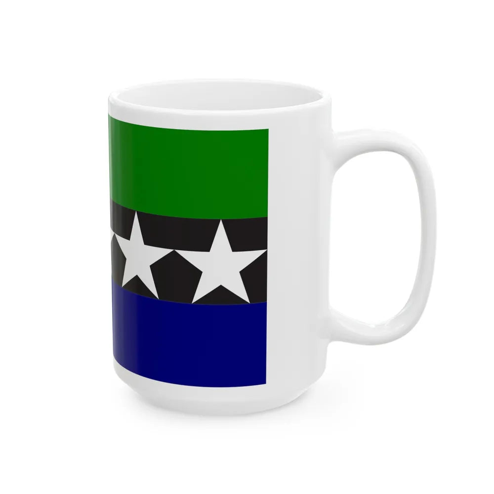 Flag of Aimeliik Palau - White Coffee Mug-Go Mug Yourself