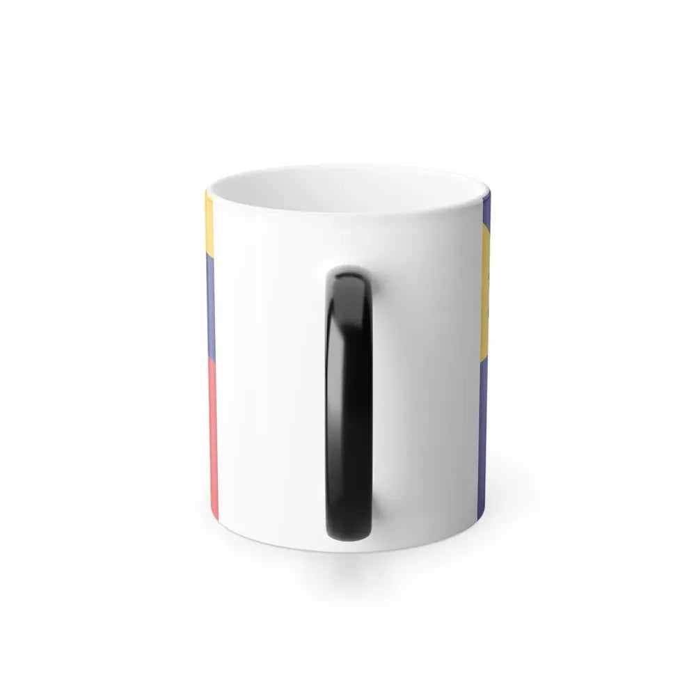 Flag of Ain France 2 - Color Changing Coffee Mug - Go Mug Yourself