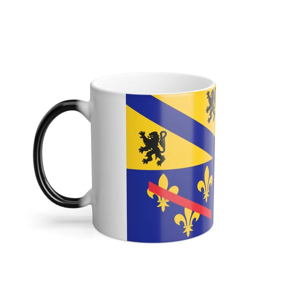 Flag of Ain France 2 - Color Changing Mug 11oz-Go Mug Yourself