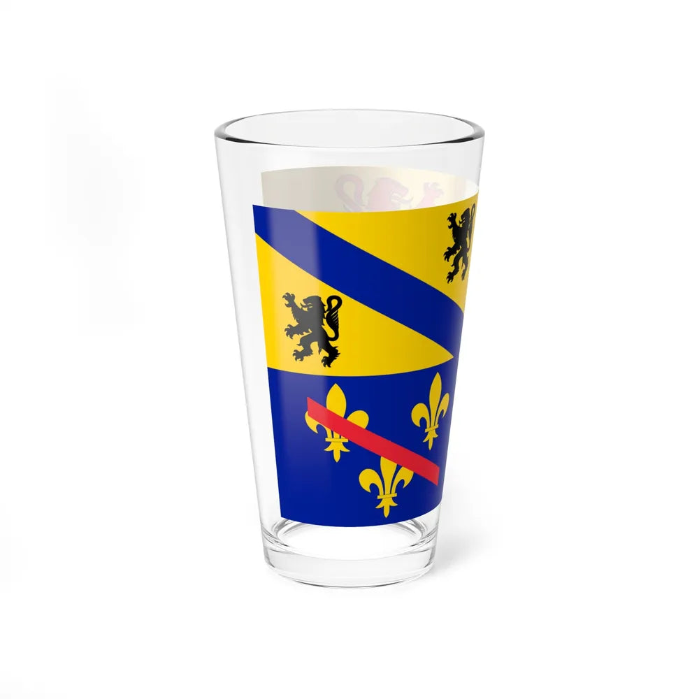 Flag of Ain France 2 - Pint Glass 16oz-Go Mug Yourself