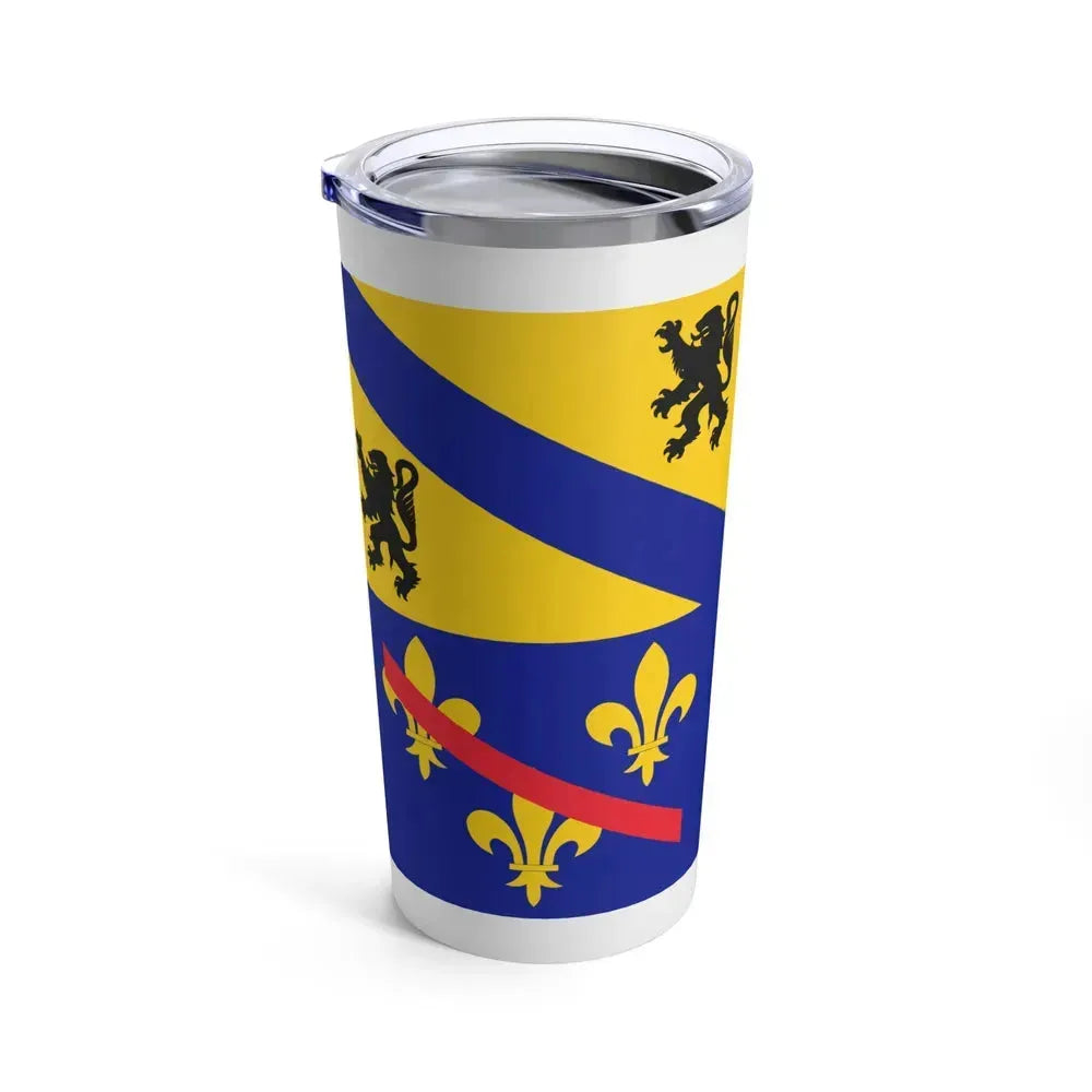 Flag of Ain France 2 - Tumbler 20oz - Go Mug Yourself
