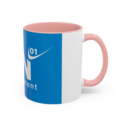 Flag of Ain France - Accent Coffee Mug - Go Mug Yourself