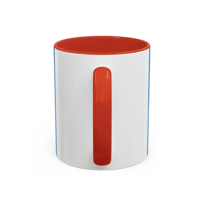 Flag of Ain France - Accent Coffee Mug - Go Mug Yourself