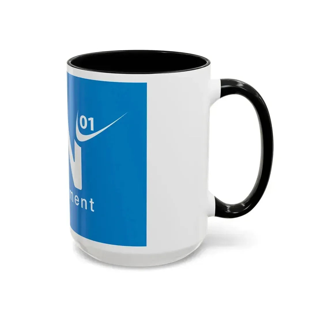 Flag of Ain France - Accent Coffee Mug - Go Mug Yourself