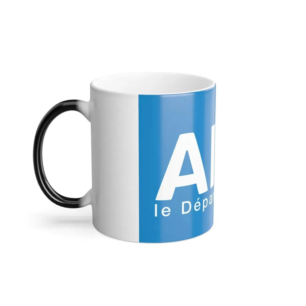 Flag of Ain France - Color Changing Coffee Mug - Go Mug Yourself
