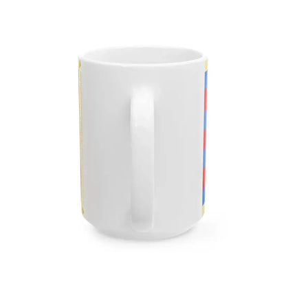 Flag of Air Force of Romania 1950-1952 obverse (Oman) White Coffee Mug - Go Mug Yourself