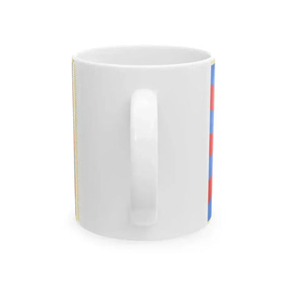 Flag of Air Force of Romania 1952-1965 obverse (Oman) White Coffee Mug - Go Mug Yourself