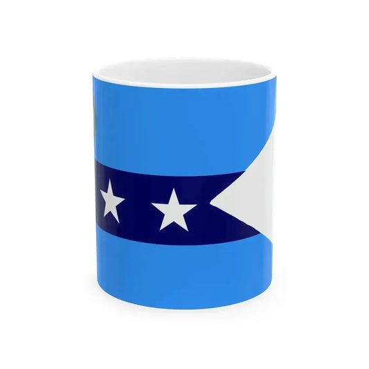 Flag of Air Marshal Pakistan (Pakistan) White Coffee Mug 11oz - Go Mug Yourself