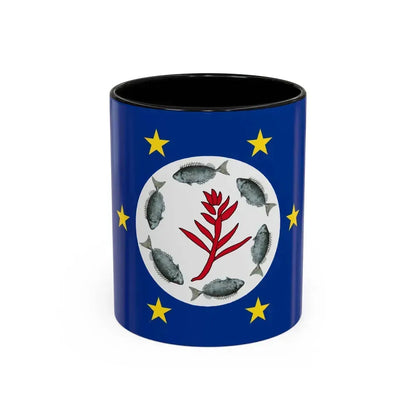 Flag of Airai Palau - Accent Coffee Mug 11oz Black - Go Mug Yourself