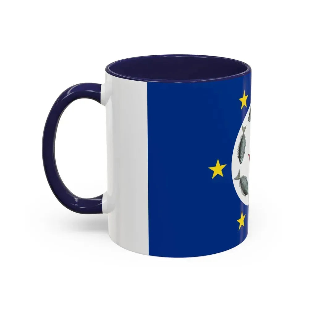 Flag of Airai Palau - Accent Coffee Mug - Go Mug Yourself