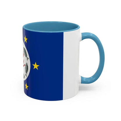 Flag of Airai Palau - Accent Coffee Mug - Go Mug Yourself