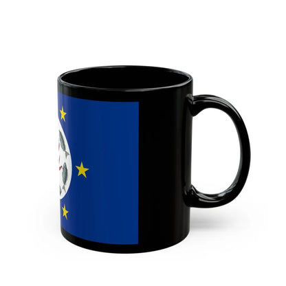 Flag of Airai Palau - Black Coffee Mug-Go Mug Yourself