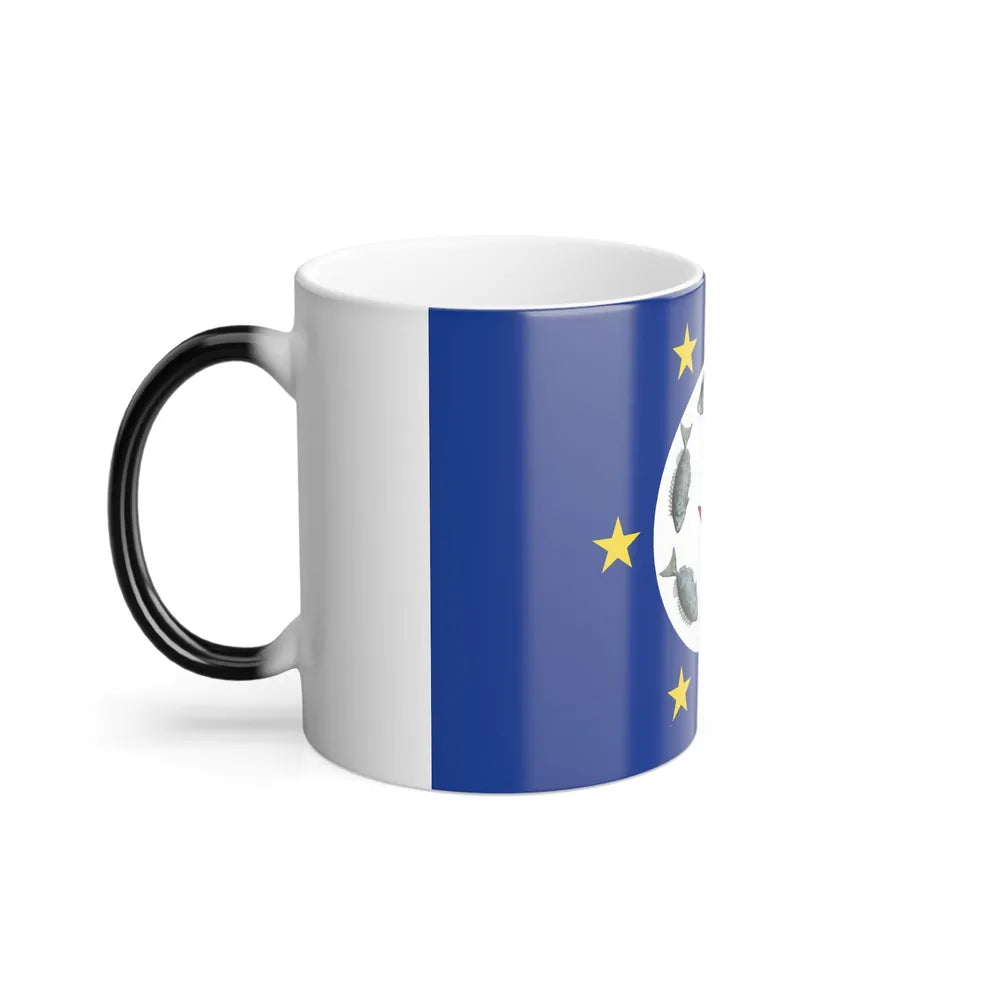 Flag of Airai Palau - Color Changing Coffee Mug-Go Mug Yourself