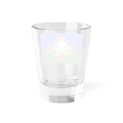 Flag of Airmobile troops of Ukraine (Ukraine) Shot Glass 1.5oz - Go Mug Yourself
