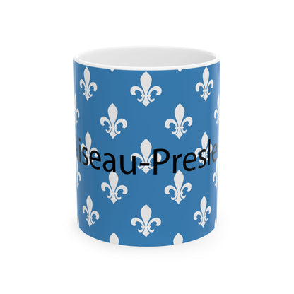 Flag of Aiseau-Presles Belgium (Belgium) White Coffee Mug-11oz-Go Mug Yourself