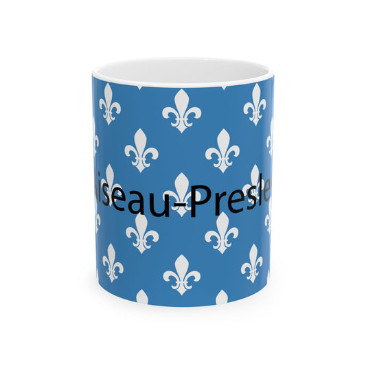 Flag of Aiseau-Presles Belgium (Belgium) White Coffee Mug-11oz-Go Mug Yourself