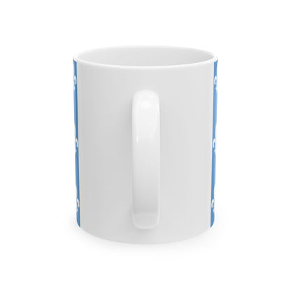 Flag of Aiseau-Presles Belgium (Belgium) White Coffee Mug-Go Mug Yourself