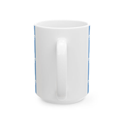 Flag of Aiseau-Presles Belgium (Belgium) White Coffee Mug-Go Mug Yourself
