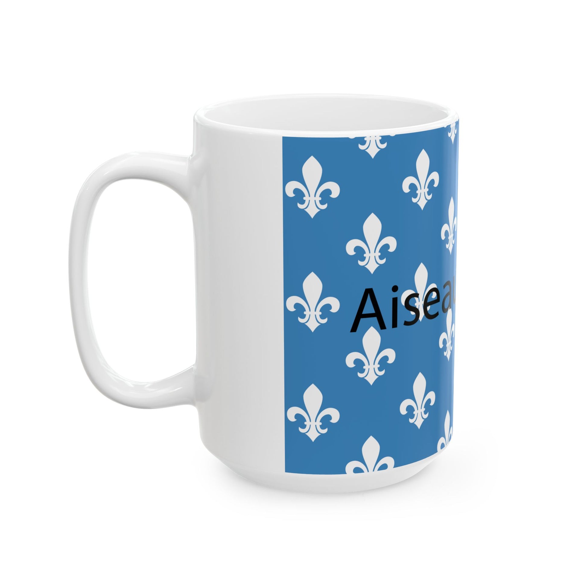 Flag of Aiseau-Presles Belgium (Belgium) White Coffee Mug-Go Mug Yourself