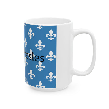Flag of Aiseau-Presles Belgium (Belgium) White Coffee Mug-Go Mug Yourself