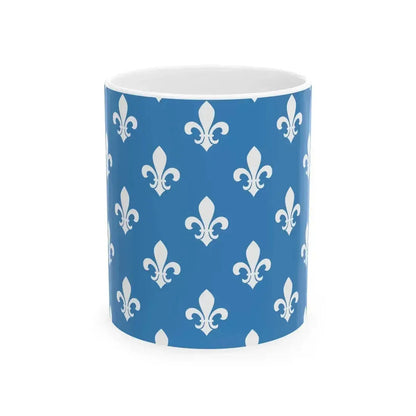 Flag of Aiseau-Presles Belgium Variant (Belgium) White Coffee Mug 11oz - Go Mug Yourself
