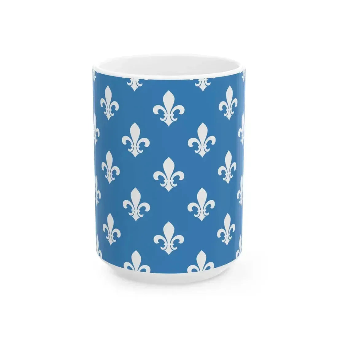 Flag of Aiseau-Presles Belgium Variant (Belgium) White Coffee Mug 15oz - Go Mug Yourself