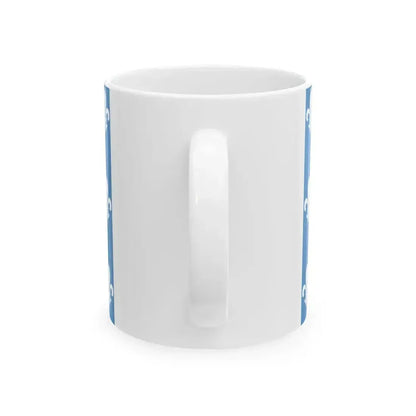 Flag of Aiseau-Presles Belgium Variant (Belgium) White Coffee Mug - Go Mug Yourself