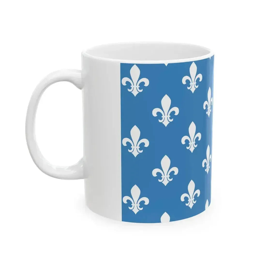 Flag of Aiseau-Presles Belgium Variant (Belgium) White Coffee Mug - Go Mug Yourself