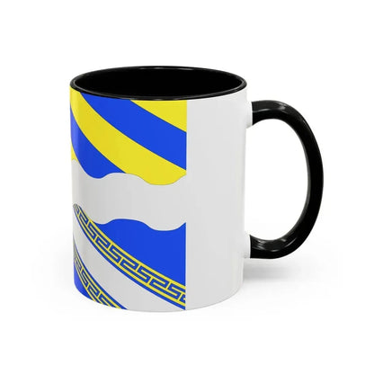 Flag of Aisne France 2 - Accent Coffee Mug - Go Mug Yourself