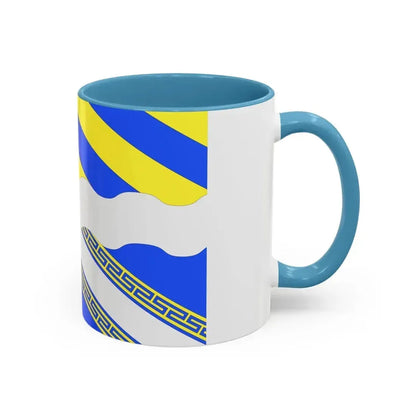 Flag of Aisne France 2 - Accent Coffee Mug - Go Mug Yourself
