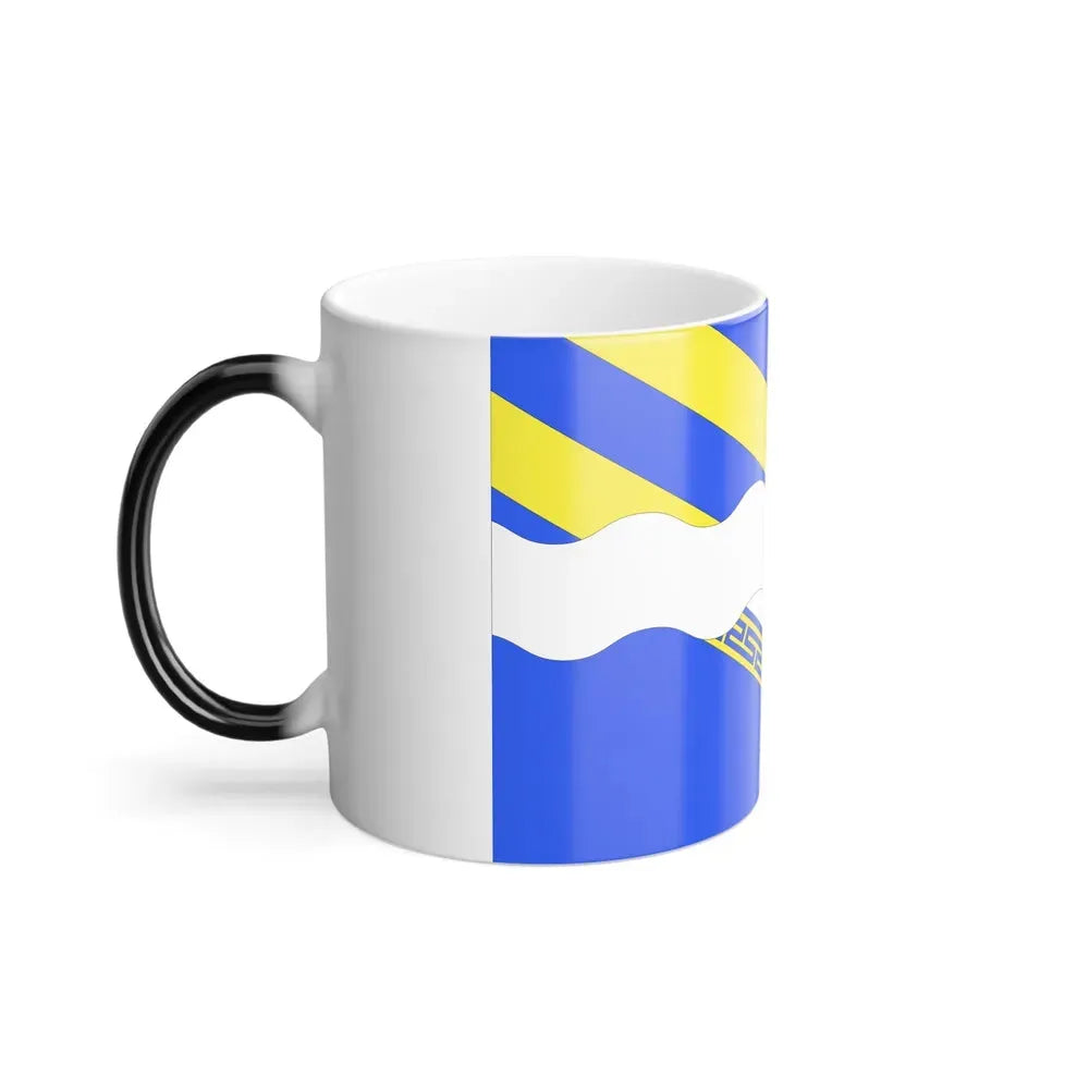 Flag of Aisne France 2 - Color Changing Coffee Mug - Go Mug Yourself