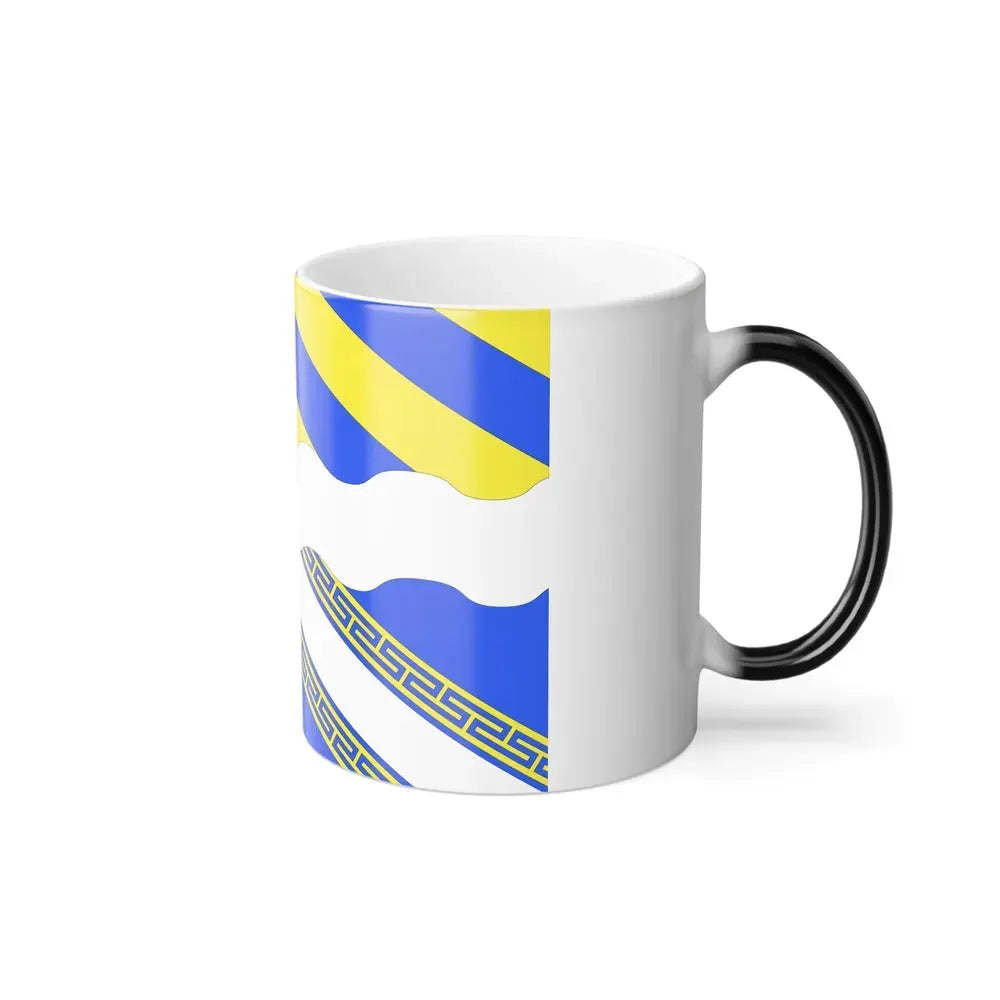 Flag of Aisne France 2 - Color Changing Coffee Mug - Go Mug Yourself