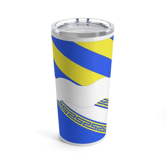 Flag of Aisne France 2 - Tumbler 20oz 20oz - Go Mug Yourself