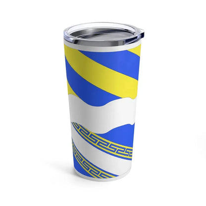 Flag of Aisne France 2 - Tumbler 20oz - Go Mug Yourself