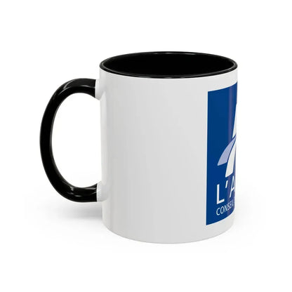 Flag of Aisne France - Accent Coffee Mug - Go Mug Yourself