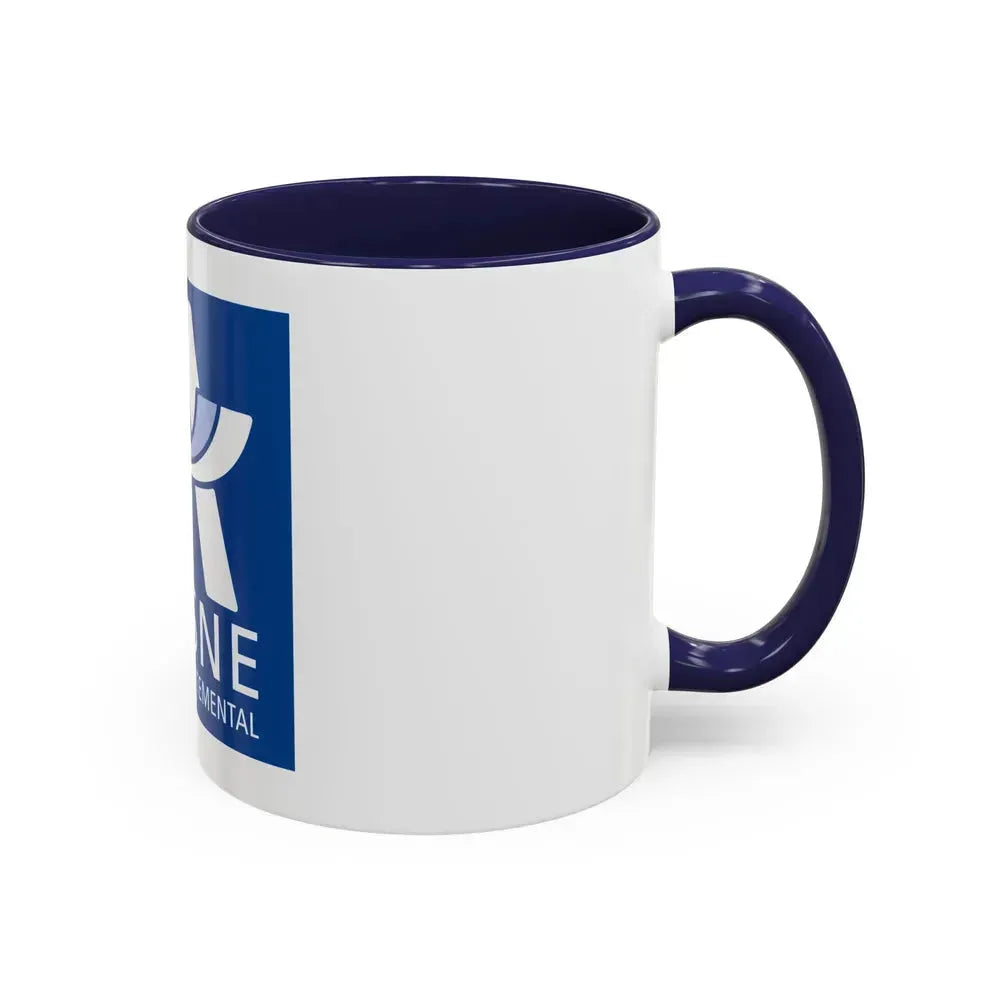 Flag of Aisne France - Accent Coffee Mug - Go Mug Yourself
