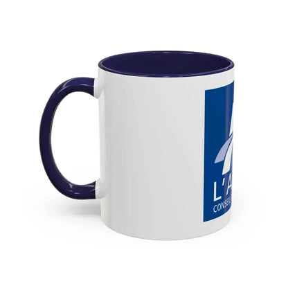 Flag of Aisne France - Accent Coffee Mug - Go Mug Yourself