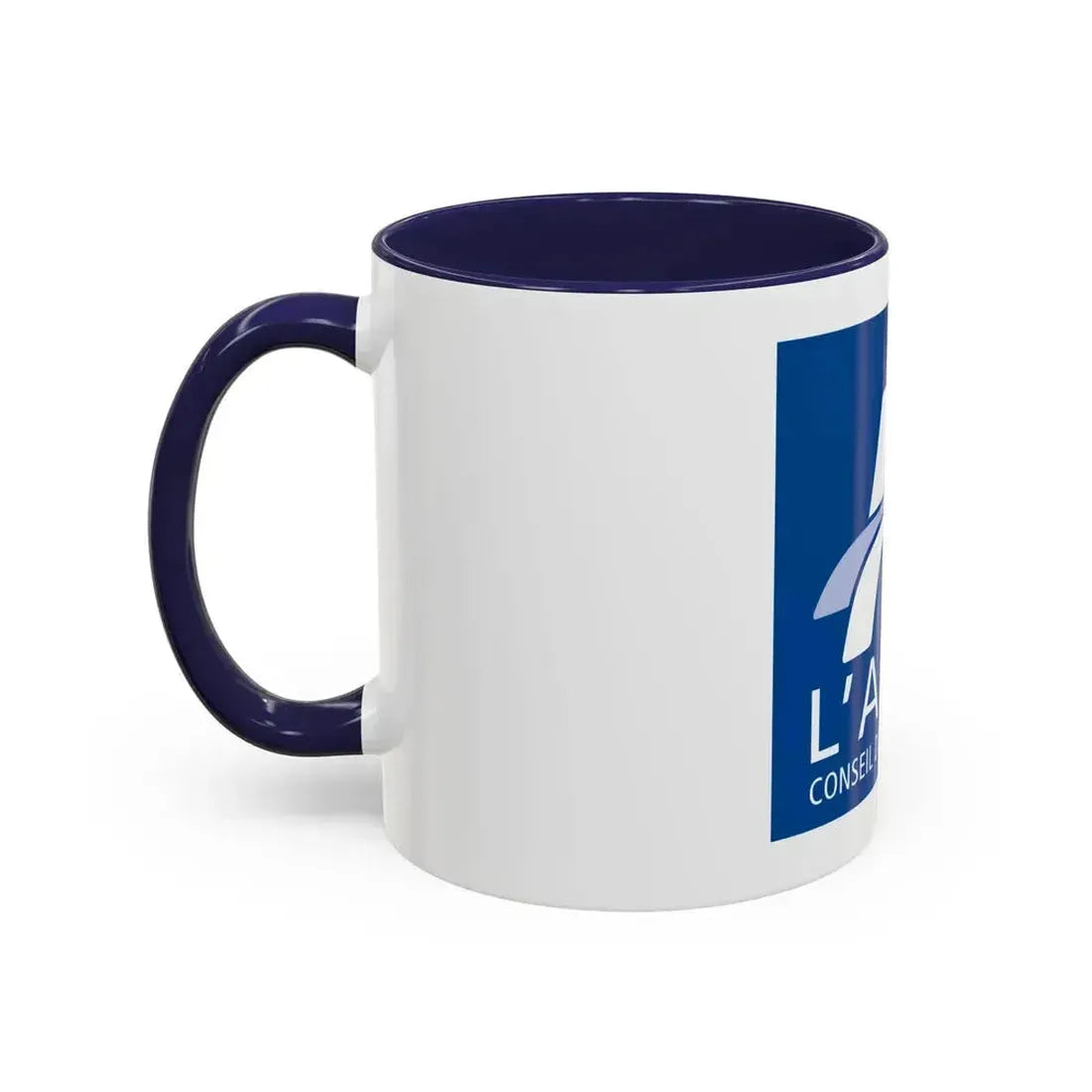 Flag of Aisne France - Accent Coffee Mug - Go Mug Yourself