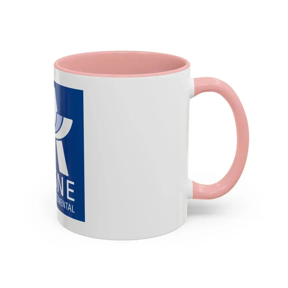 Flag of Aisne France - Accent Coffee Mug - Go Mug Yourself