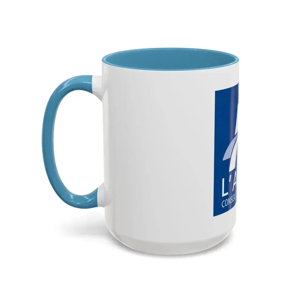 Flag of Aisne France - Accent Coffee Mug - Go Mug Yourself