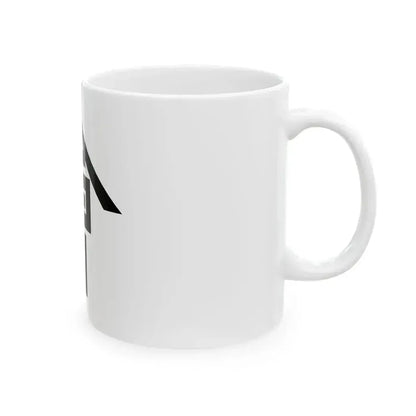 Flag of Aizu early Meiji Bakumatsu (Japan) White Coffee Mug - Go Mug Yourself