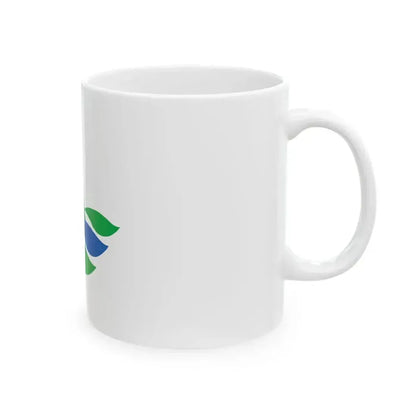 Flag of Aizumisato Fukushima (Japan) White Coffee Mug - Go Mug Yourself